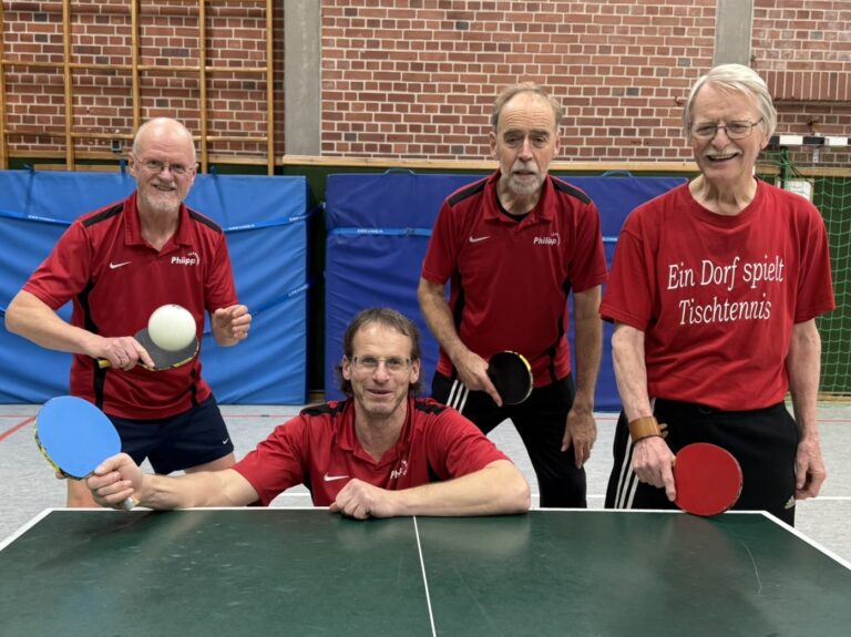 Die Tischtennis-Spieler des TuS Sythen sichern Klassenerhalt in der 3. Bezirksklasse 3