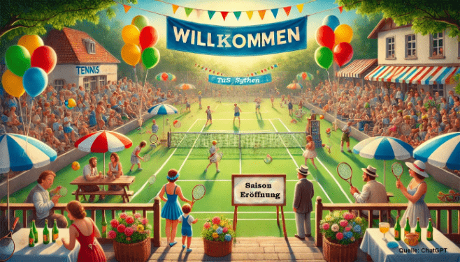 Saisoneröffnung der Tennisabteilung