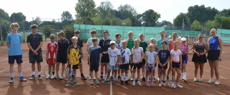 Sythener Tenniscamps in den Sommerferien